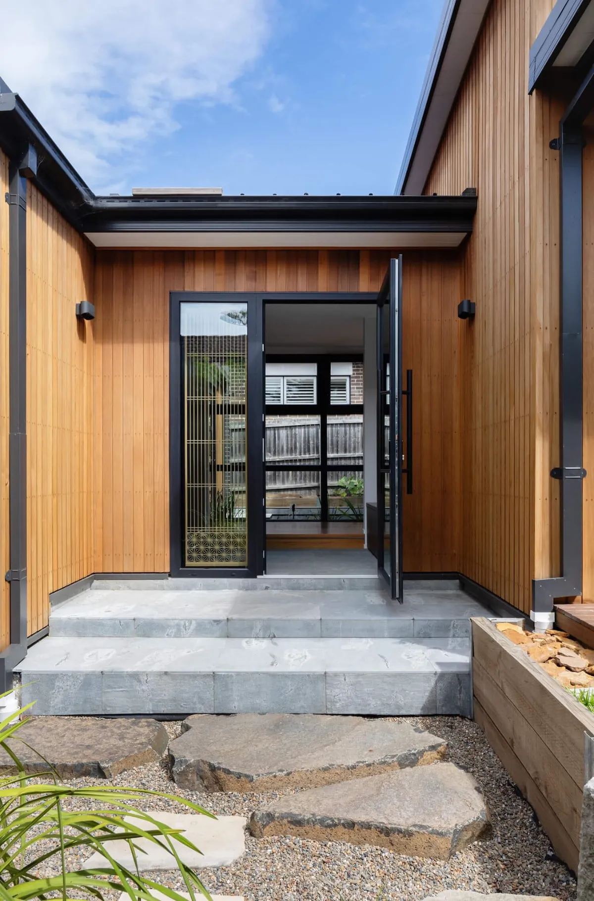 Modern aluminium profile door - slim system window design India | WoodenMax